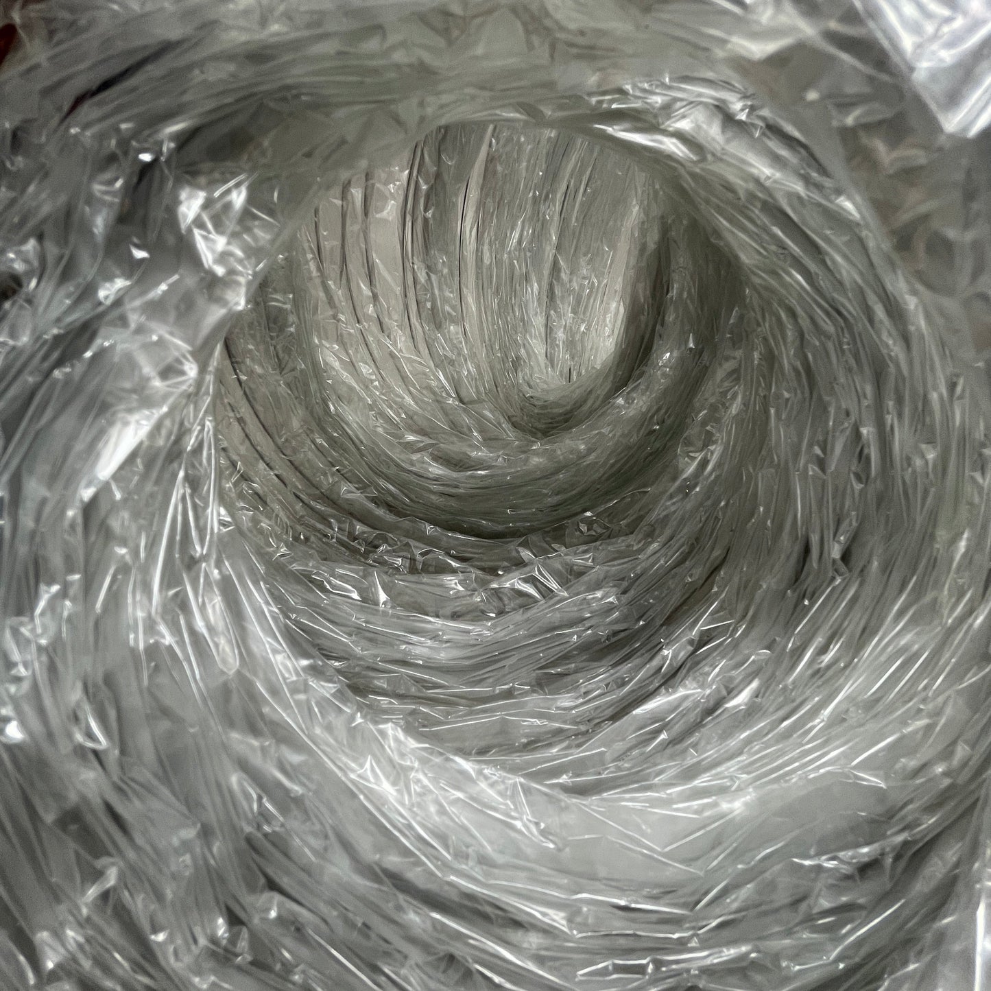 6-PACK! FLEX DUCT 8" x 25' Clear for HVAC C825 (New)