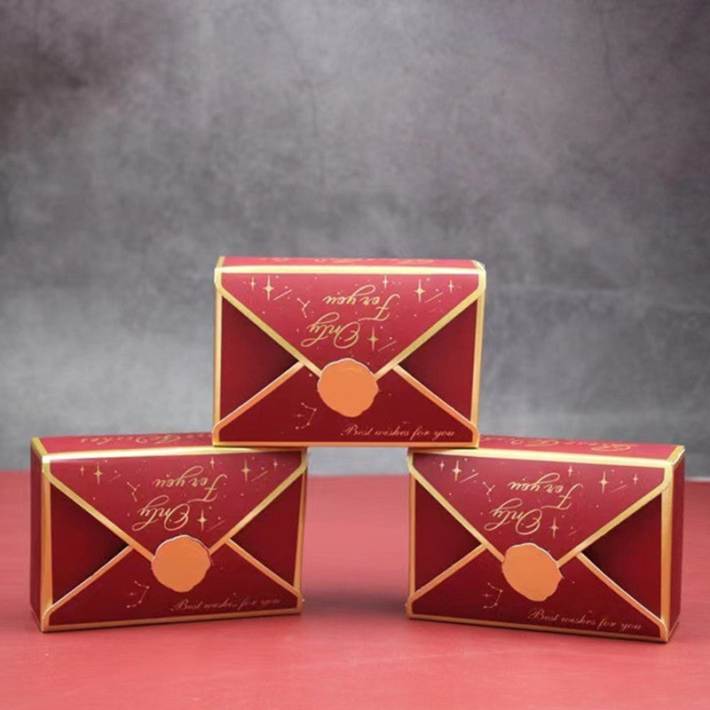 European Creative Candy Box Retro Wedding Gift Box Envelope Table Candy Box Candy Bag