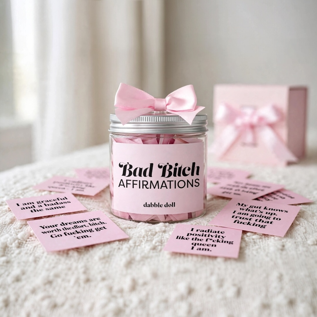 Badass B*tch Affirmation Jar