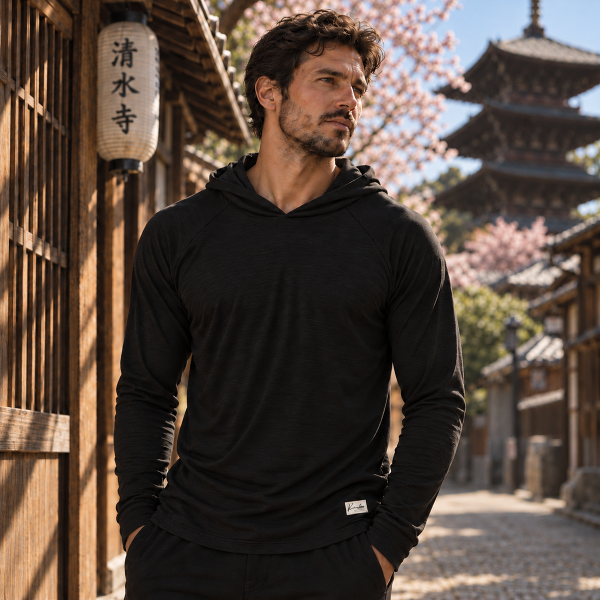 4 Corners Hoodie '25 (Raven Black)