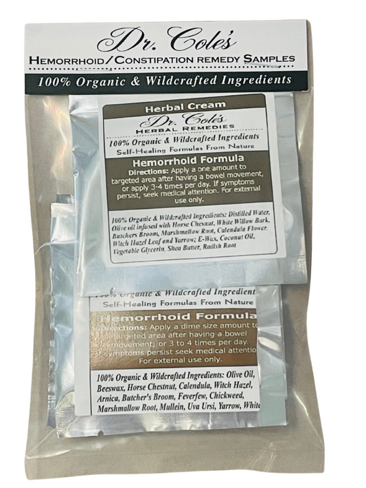 Hemorrhoids & Constipation Sample Pack-0