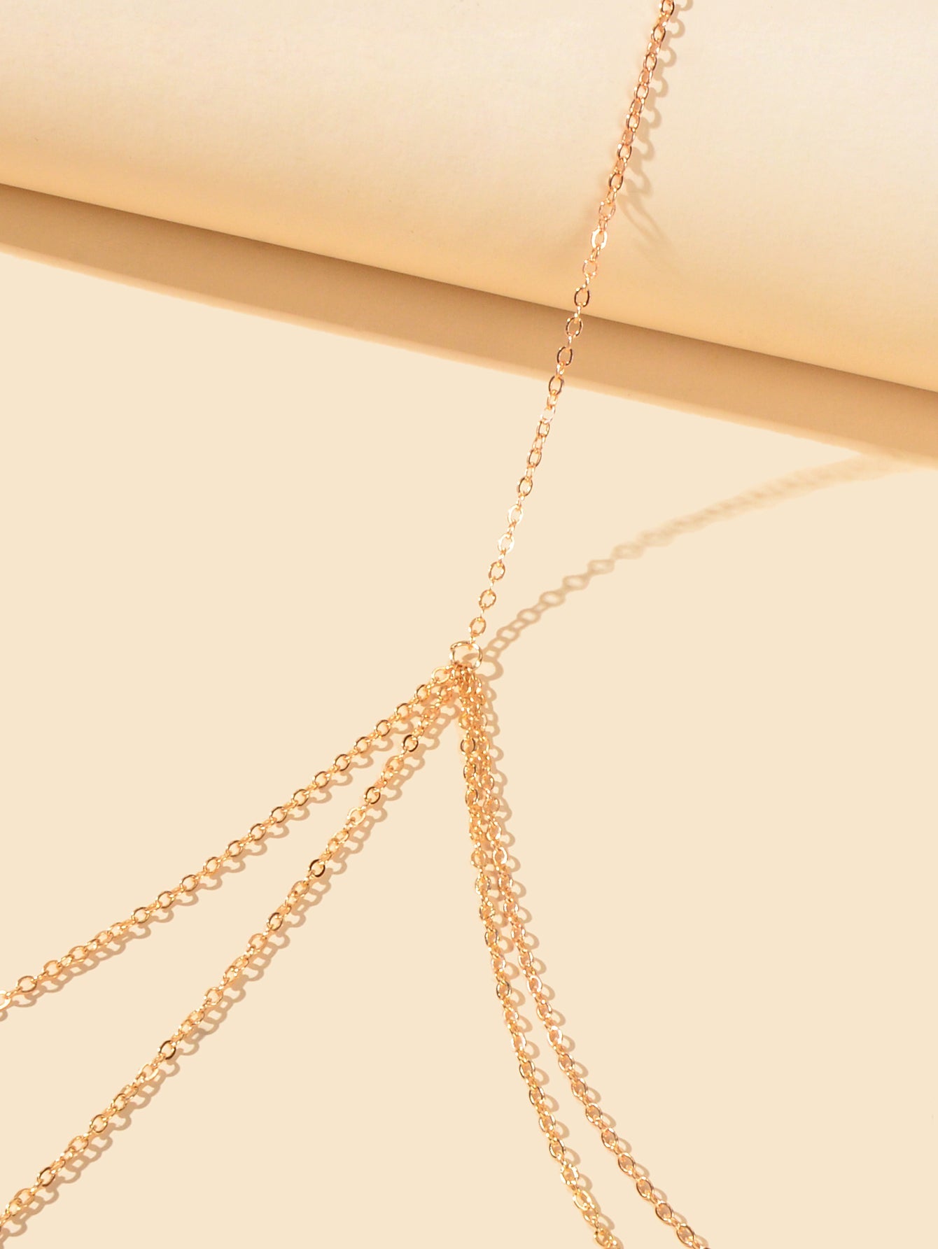 Sexy Layered Body Chain Gold Body Belly Chain Beach Party Body Jewelry for Women-2
