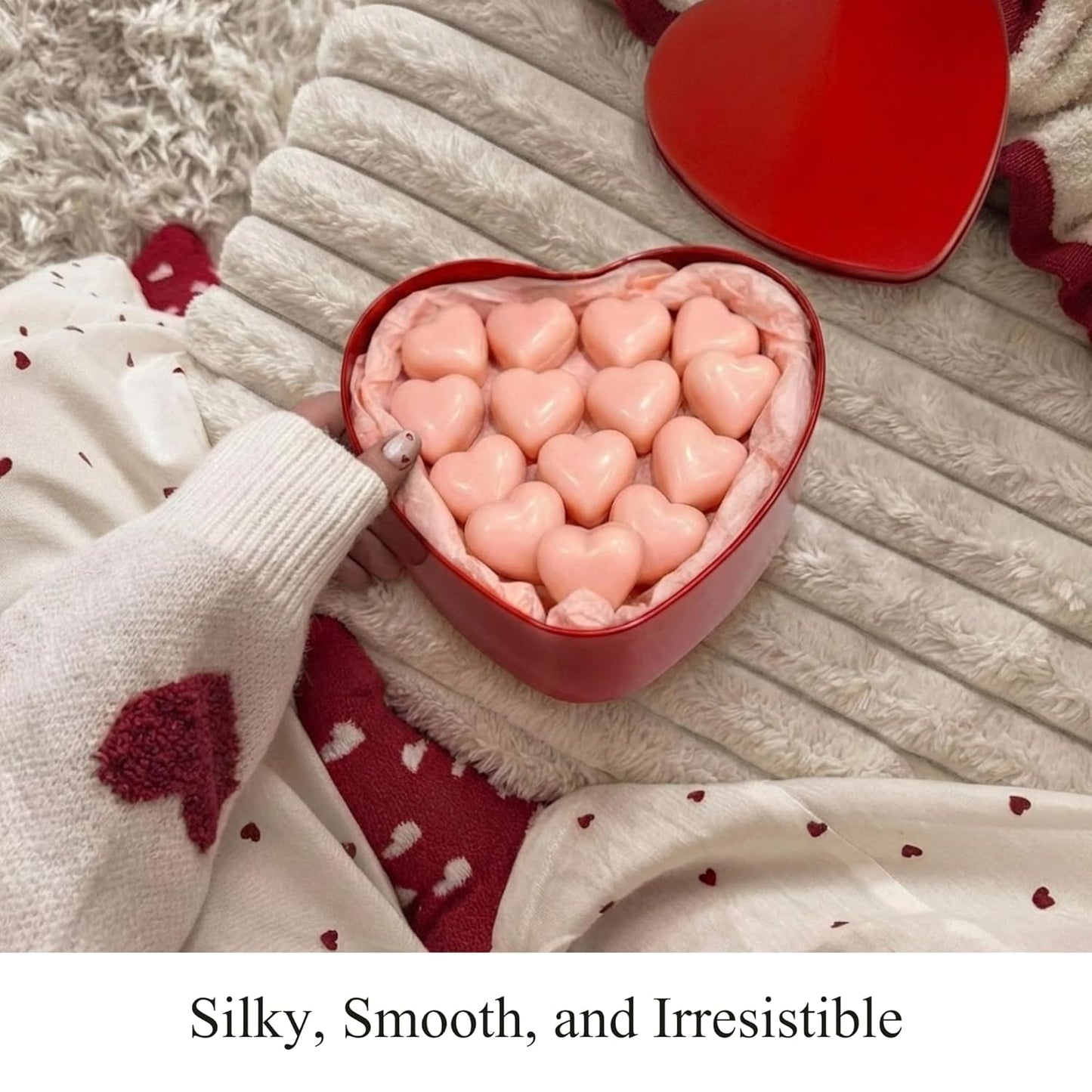 Andy Anand Ruby Chocolate Heart Truffles white chocolate, 18 pc – Natural Berry-Pink Color, Fruity Flavor, Gluten-Free, Valentine's & Anniversary Gift