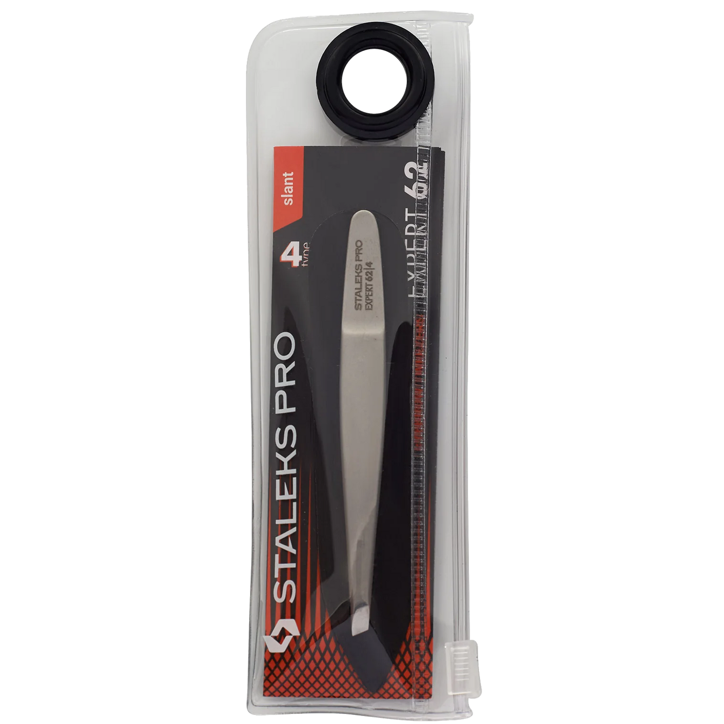 STALEKS PRO EXPERT 62 TYPE 4 EYEBROW TWEEZERS SLANT TE-62/4 - STALEKS™-3