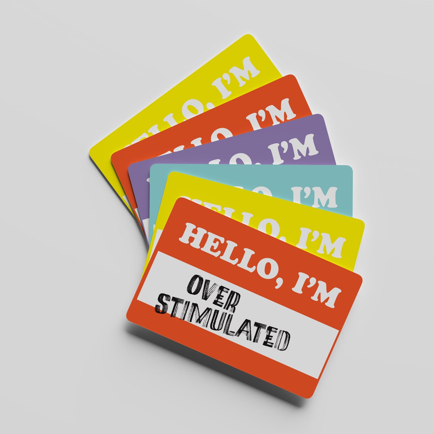 Funny Mental Health Affirmation Cards, Deck of 16