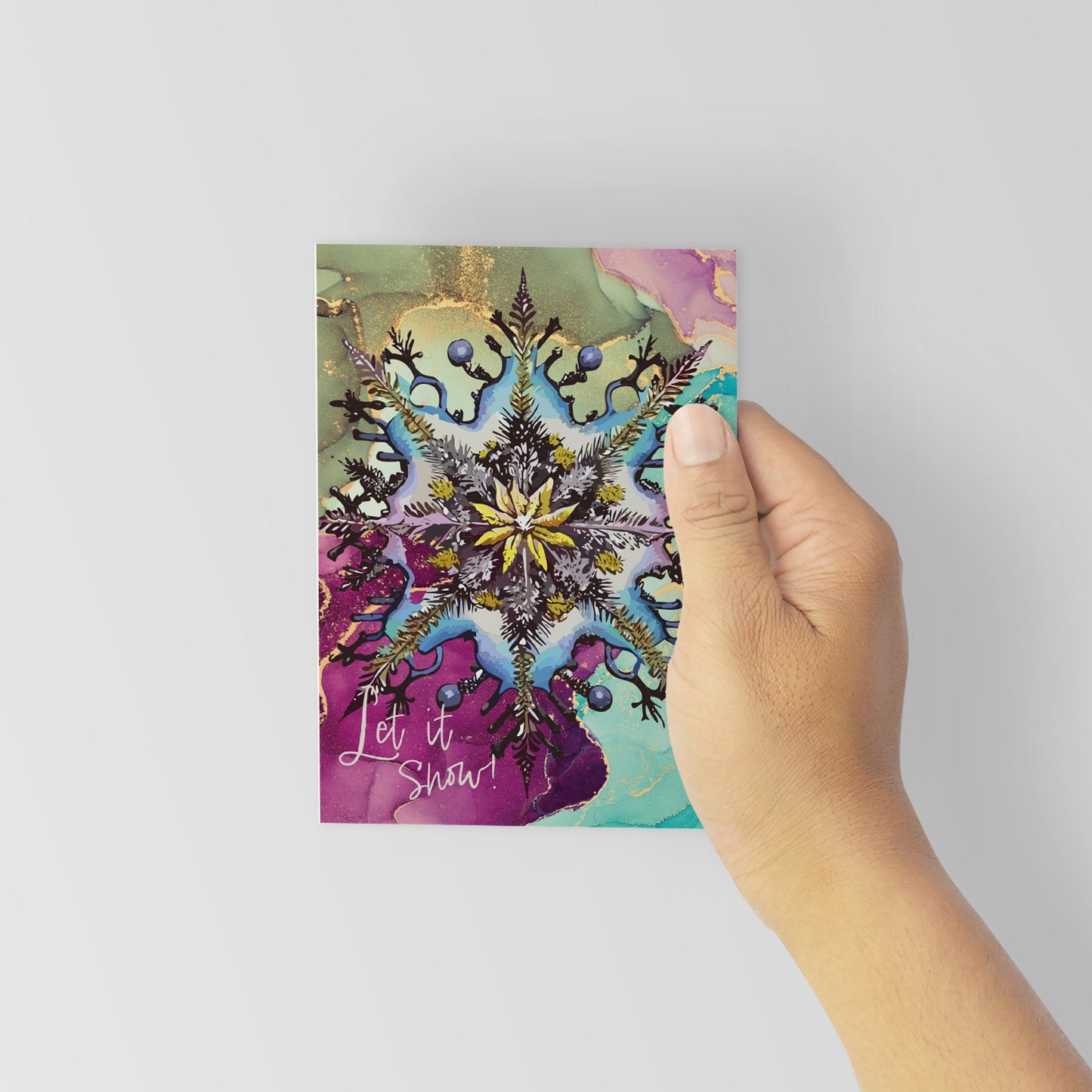 Let It Snow Holiday Cards, Set of 24