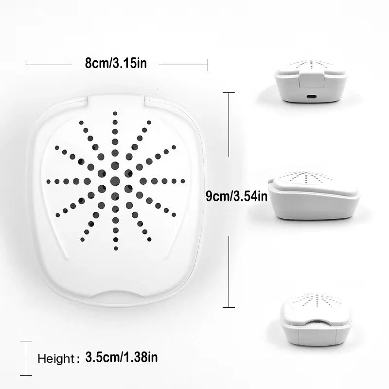 Hearing Aid UV Drying & Sterilization Box – USB-C Electronic Dehumidifier-2