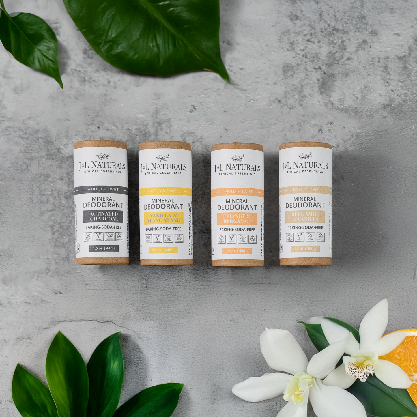 Mineral (Baking Soda-Free) Deodorant Bundle (4-Pack)-0