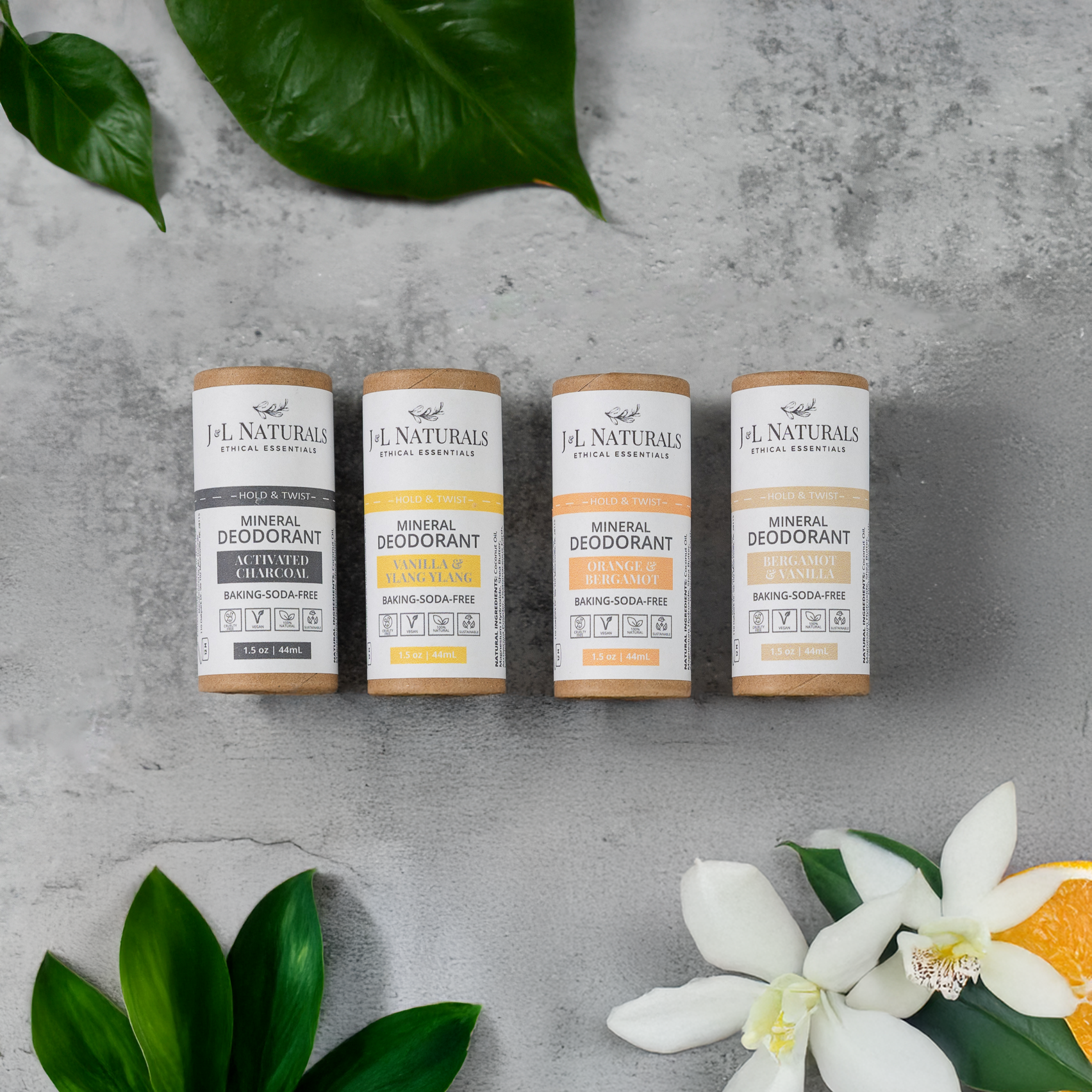 Mineral (Baking Soda-Free) Deodorant Bundle (4-Pack)-0