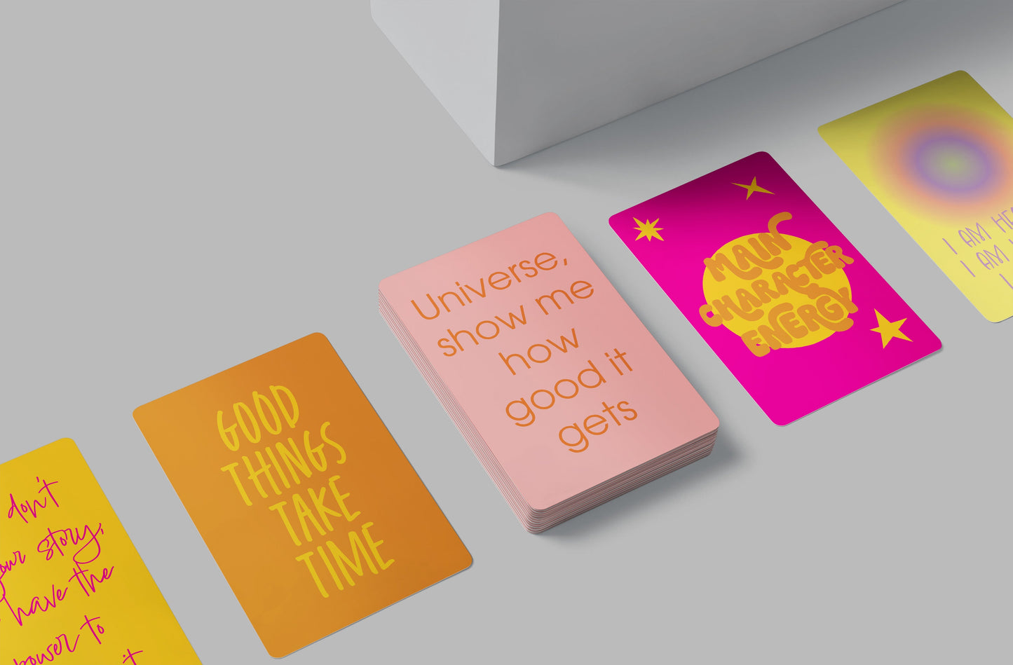 Positivity and Manifestation Affirmation Cards, Deck of 16