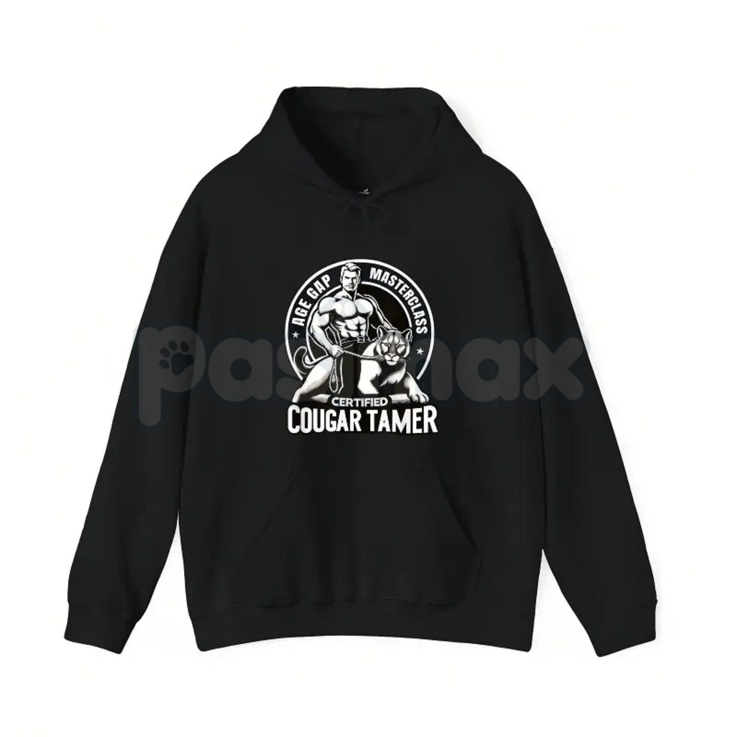 Certified Cougar Tamer Shirt – Funny Inappropriate Humor Hoodie & Sarcastic Gag Gift Sweatshirt
