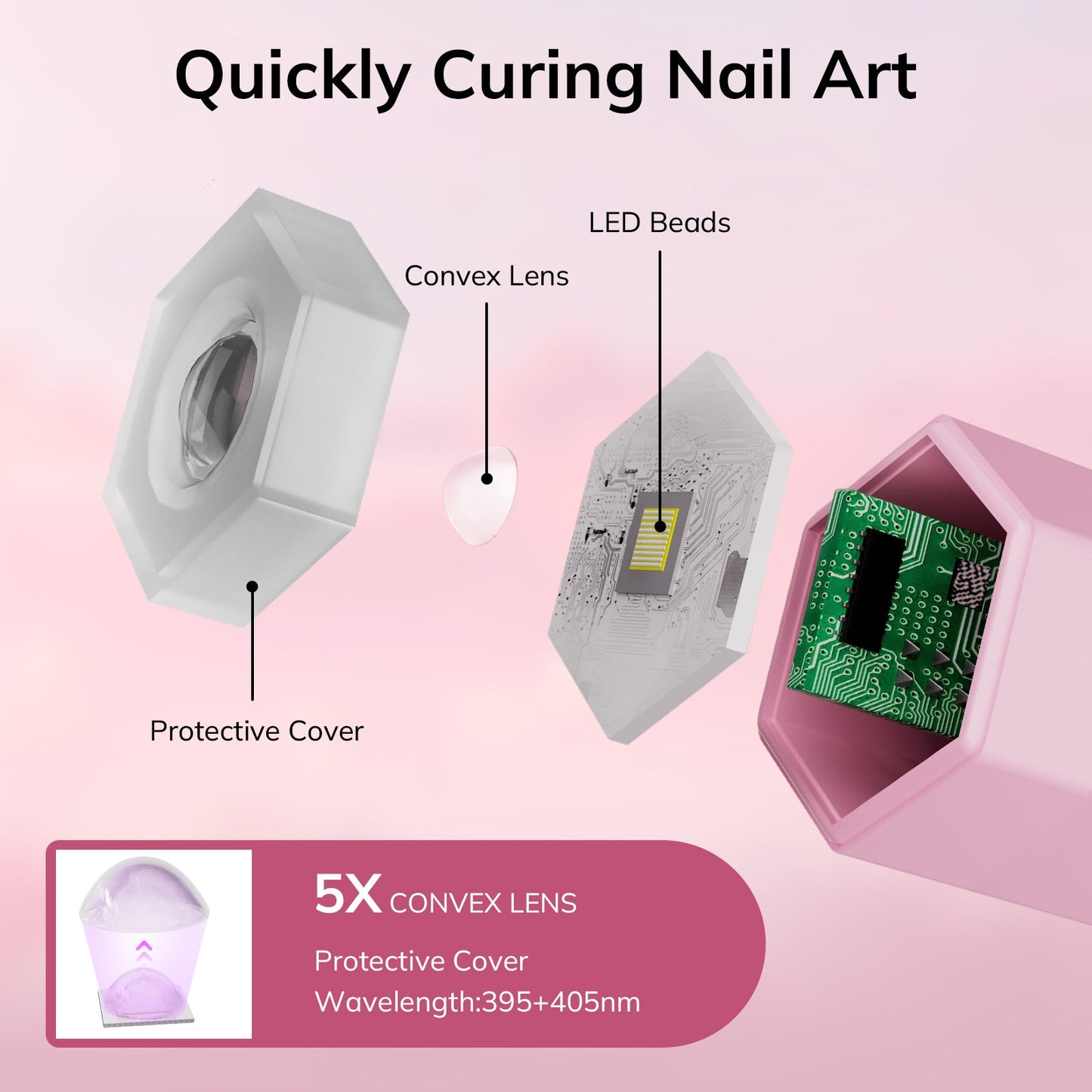 Handheld Mini Nail Light
