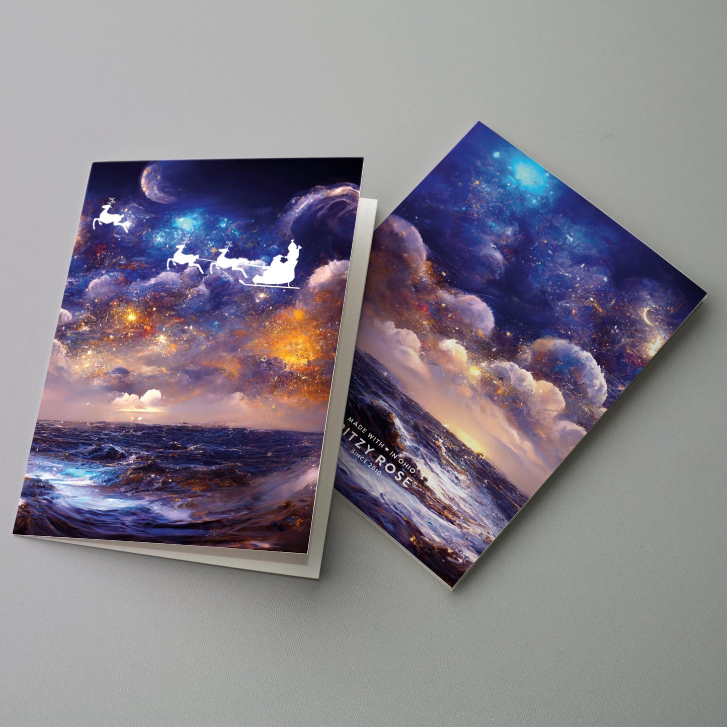 Christmas Greeting Cards, Set of 24