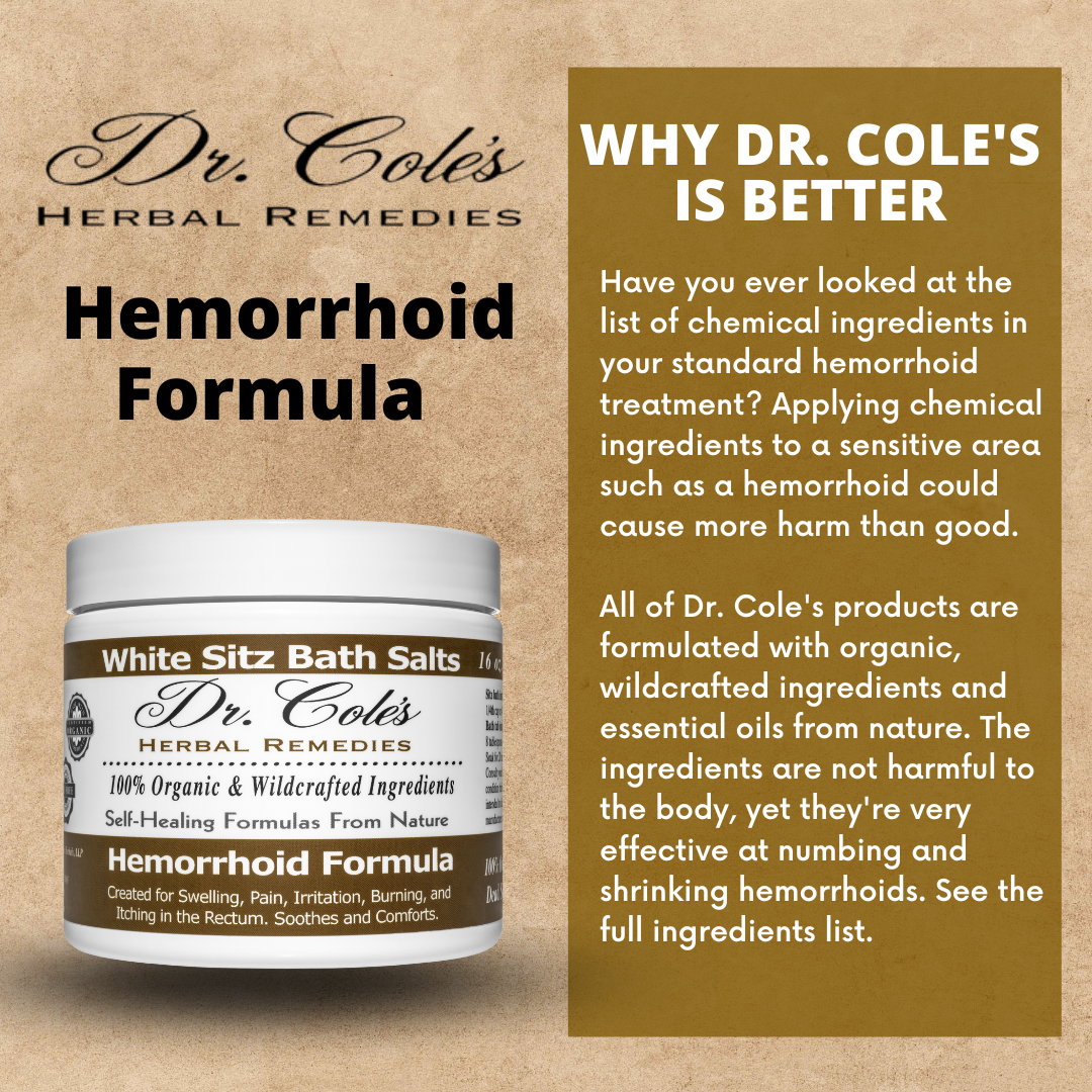 Dr. Cole's Hemorrhoid Salts SixPak-1