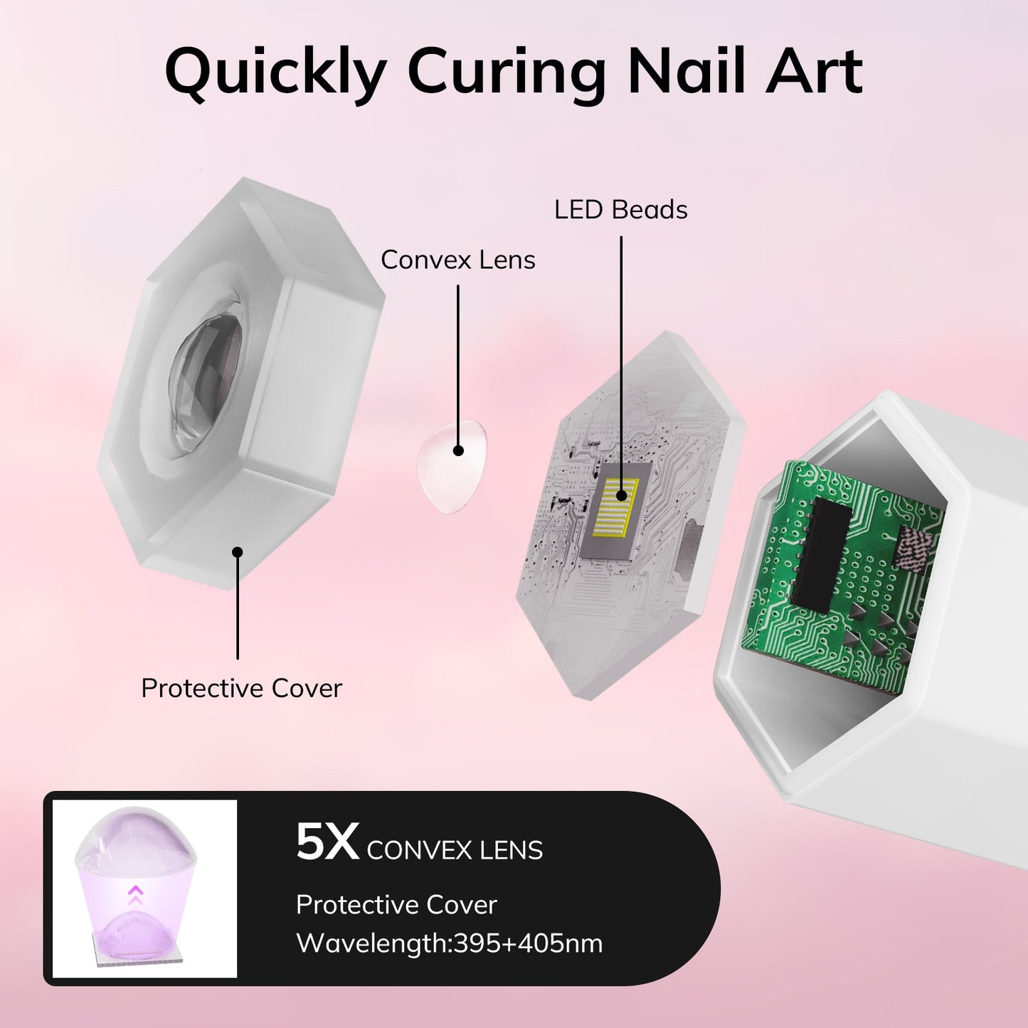 Handheld Mini Nail Light