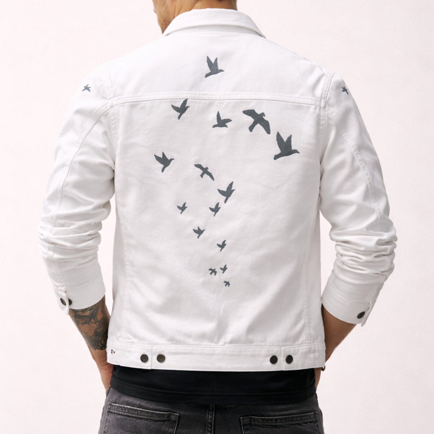 Beach Birds Jacket (Snow White)