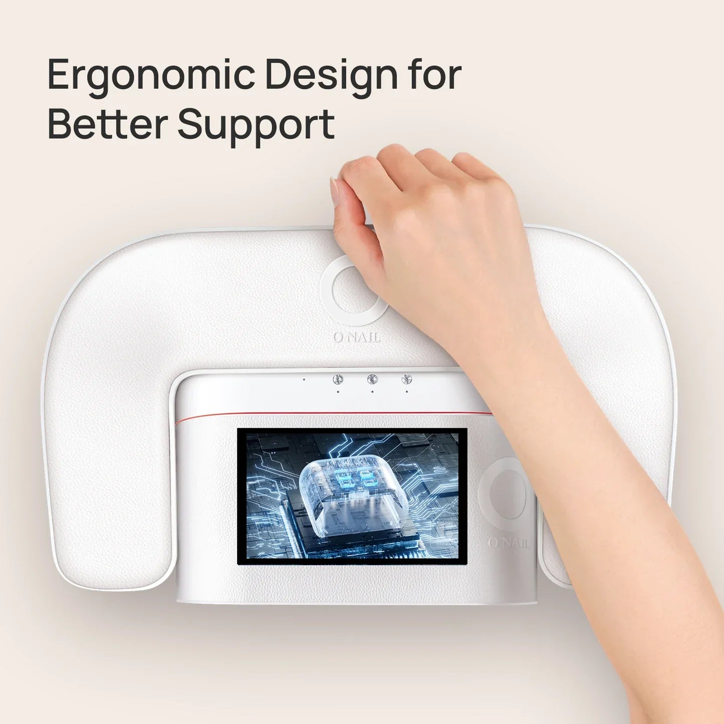 O Nail Ergonomic Arm Rest 1 Plus-1