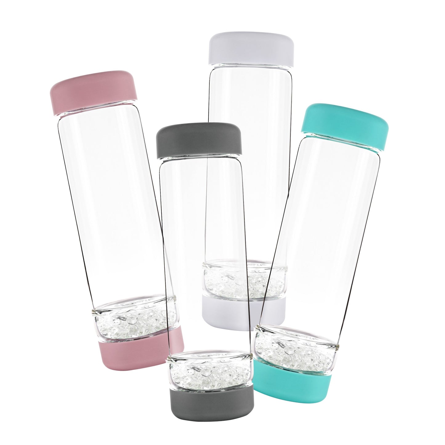 inu! CRYSTAL | The Original DIY Crystal Water Bottle with Clear Quartz