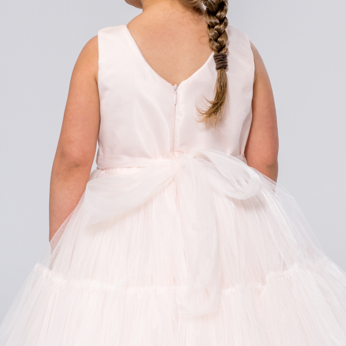 Christine Cross Elegant Girls' Wedding Dress