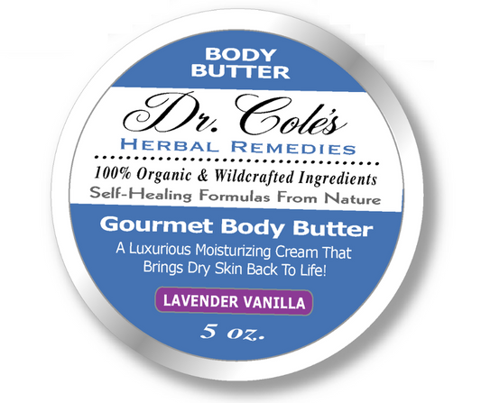 Dr. Cole's Gourmet Body Butter - LAVENDER VANILLA SixPak-0