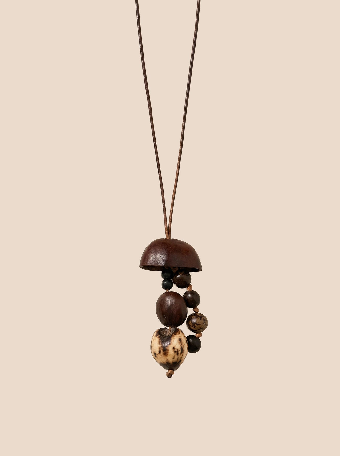 Artisanal Woodland Pendant Necklace