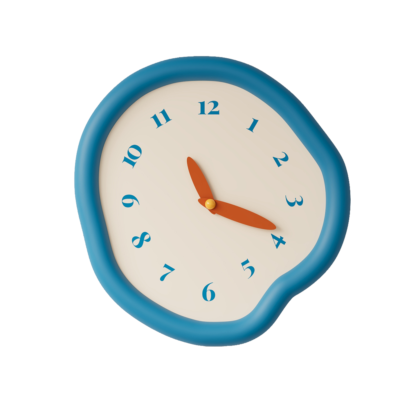 Asymmetrical Drip Clock-6