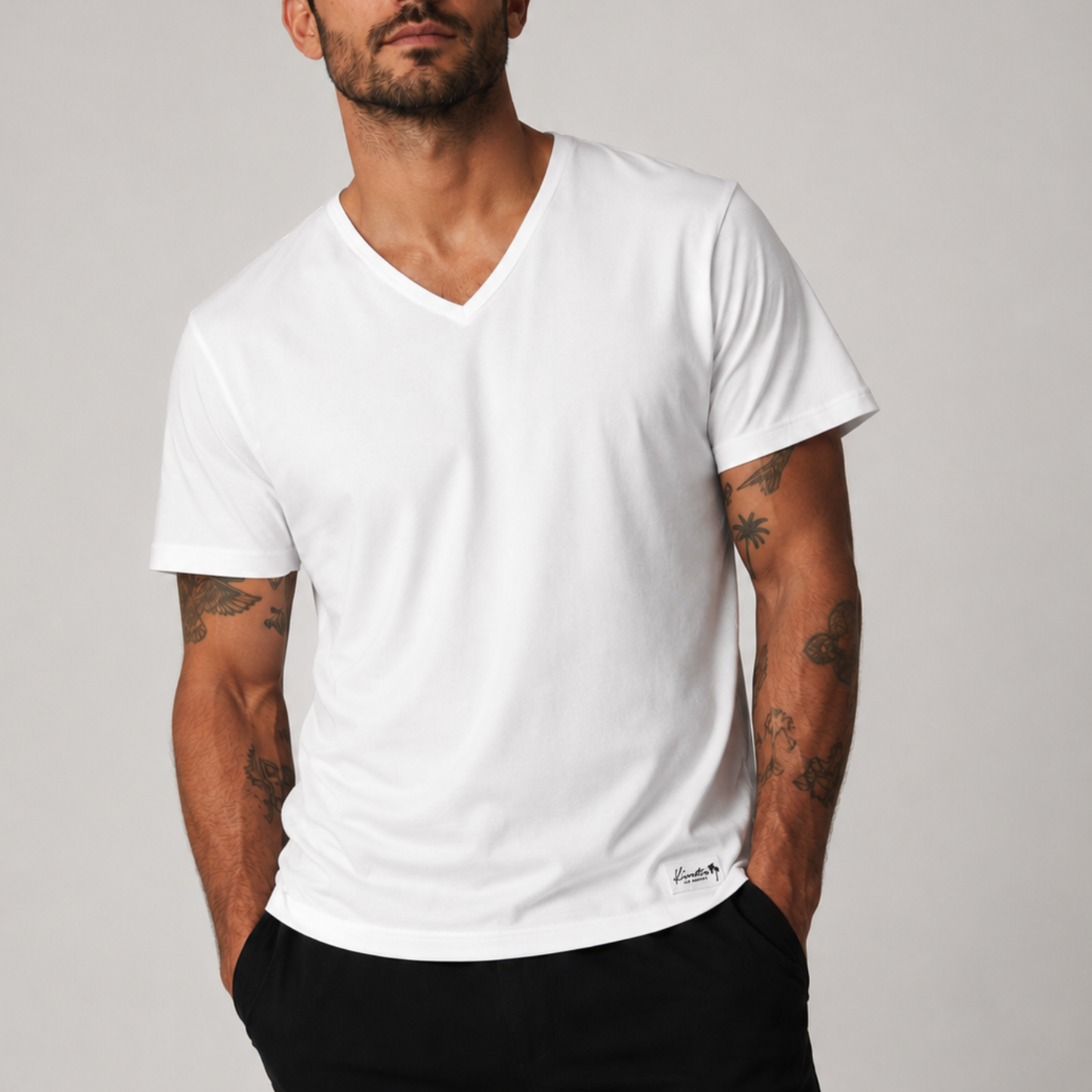 Core Four Corners Organic V-Neck Tees - Three Pack (Save $75)