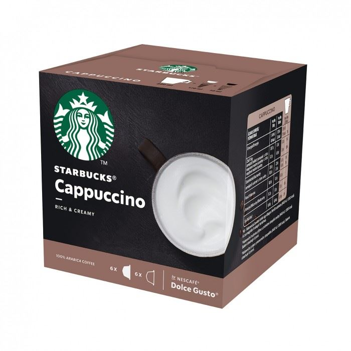 Nescafé Starbucks Dolce Gusto Cappucino 6 adag kávékapszula 12 db (12401283) (N12401283)-0
