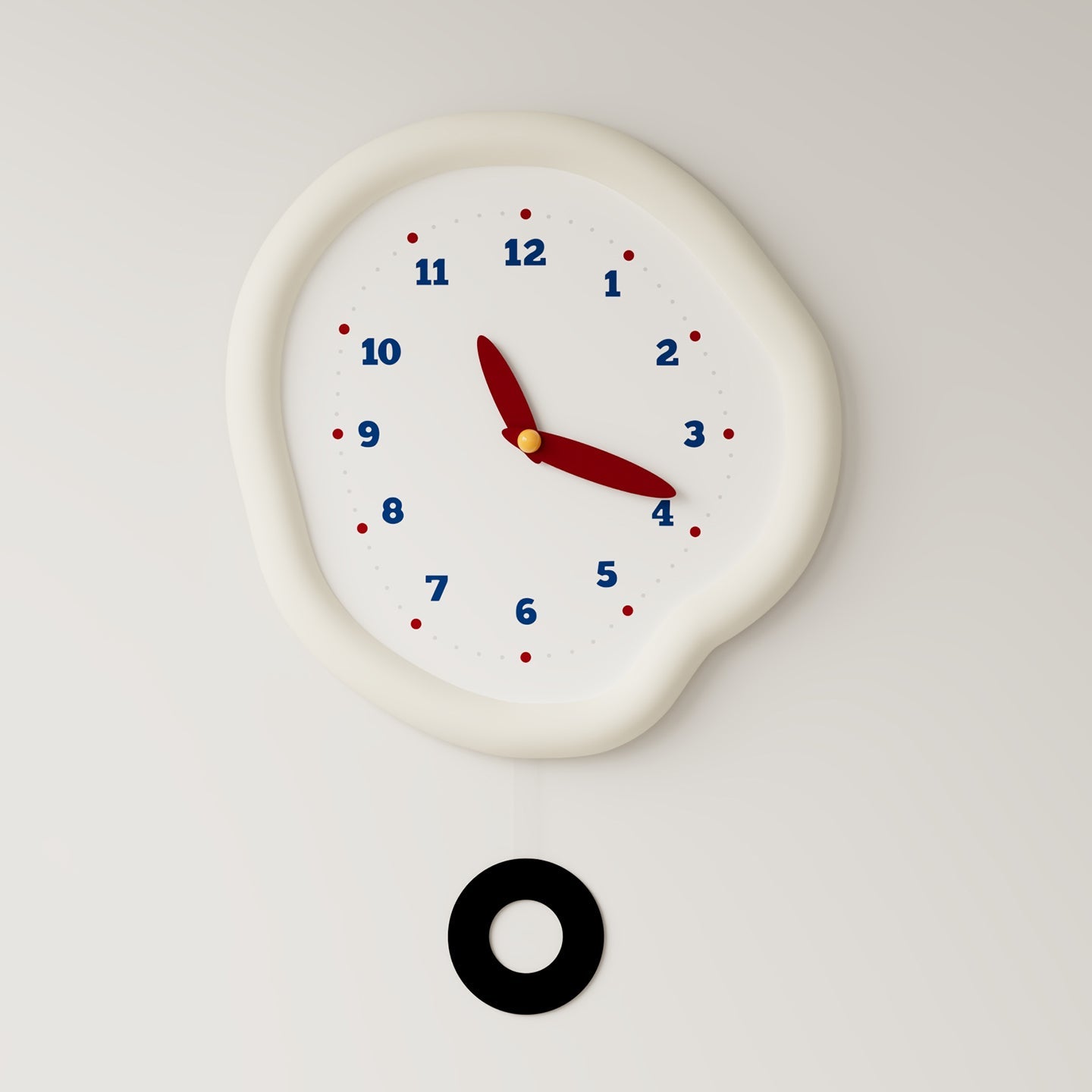 Asymmetrical Drip Clock-3
