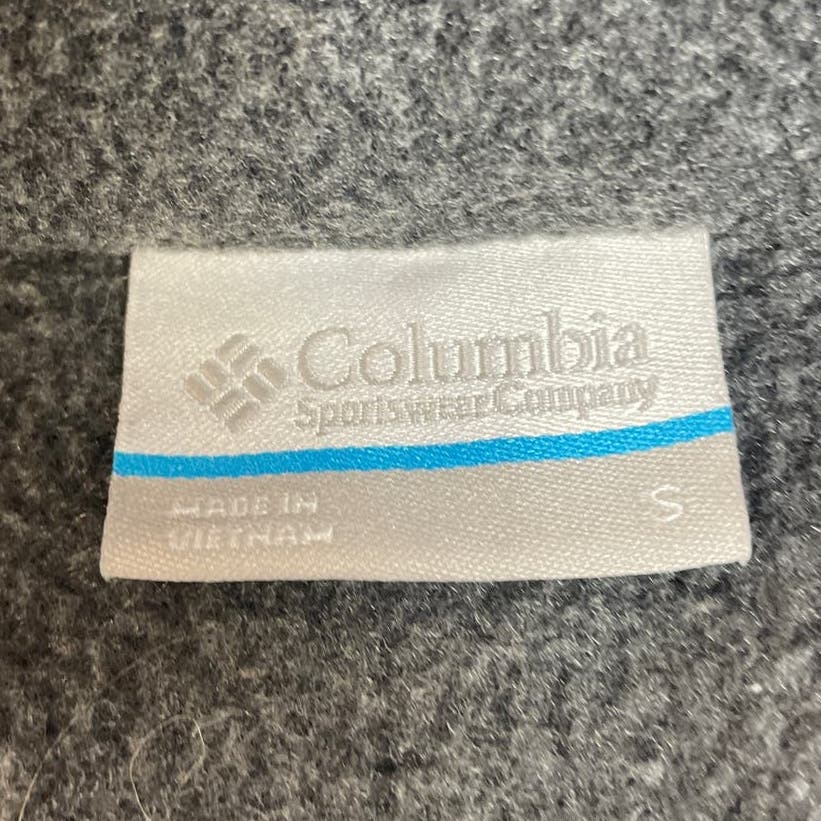 Columbia Womens Small Full Zip 100% Polyester Fleece Long Sleeve Jacket