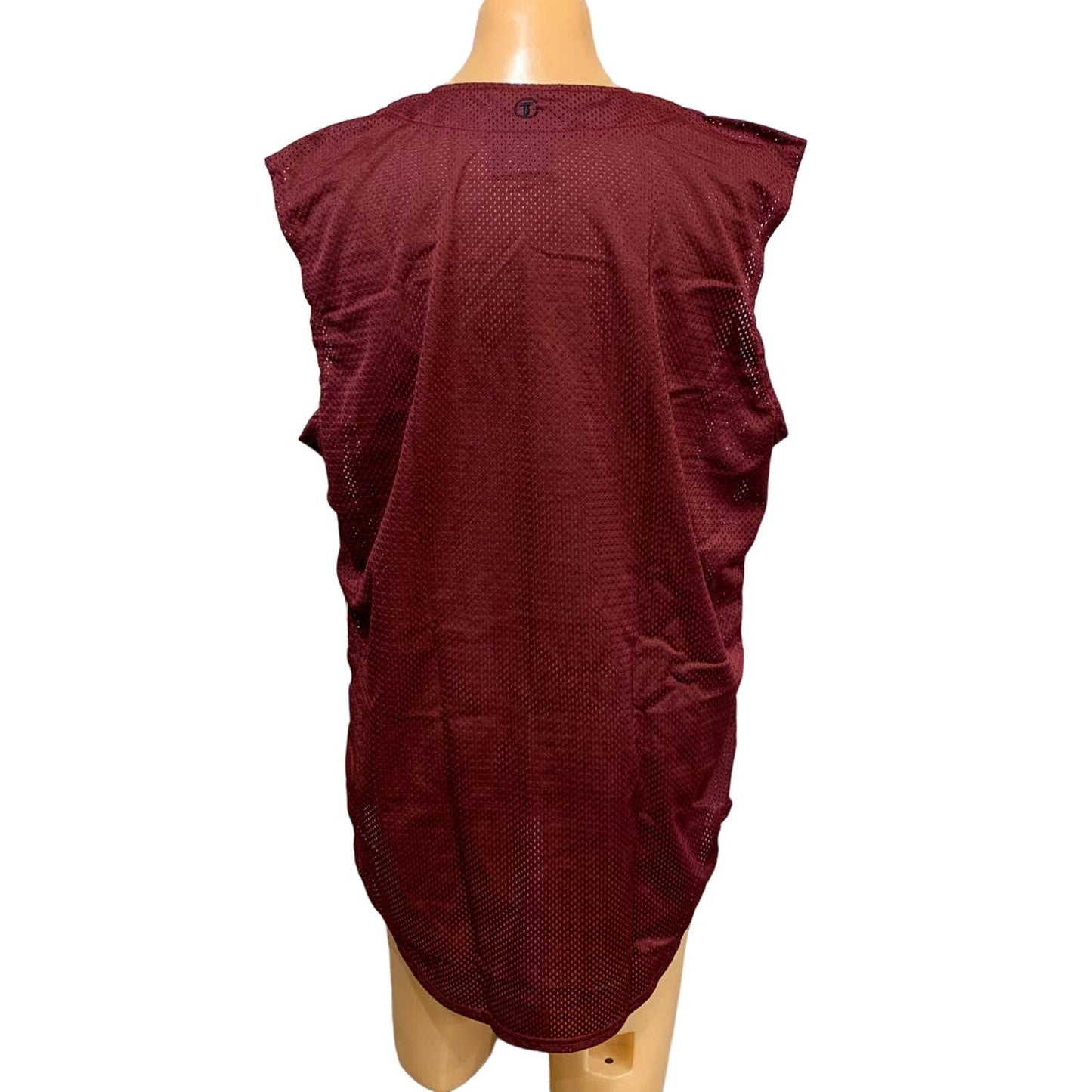 New Tag Team Uniform Adult 2XL Button Down Baseball Mesh Jersey Tank Top Vest
