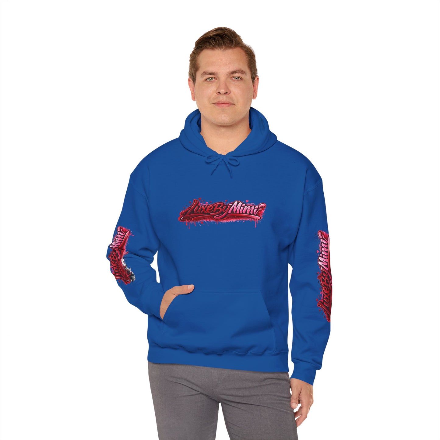 LuxeByMimi Brand Graffiti de Luxe Hoodie — Streetwear Pullover