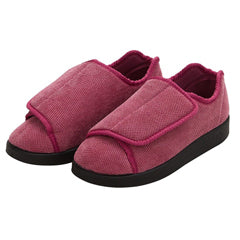 Silverts Slippers - Dusty Rose, Size 8 / 2X-Wide