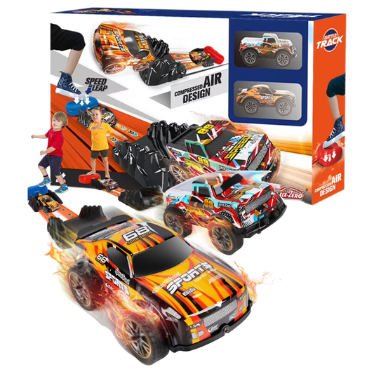 Six Six Zero Speed Leap Battle Track with Air Launcher