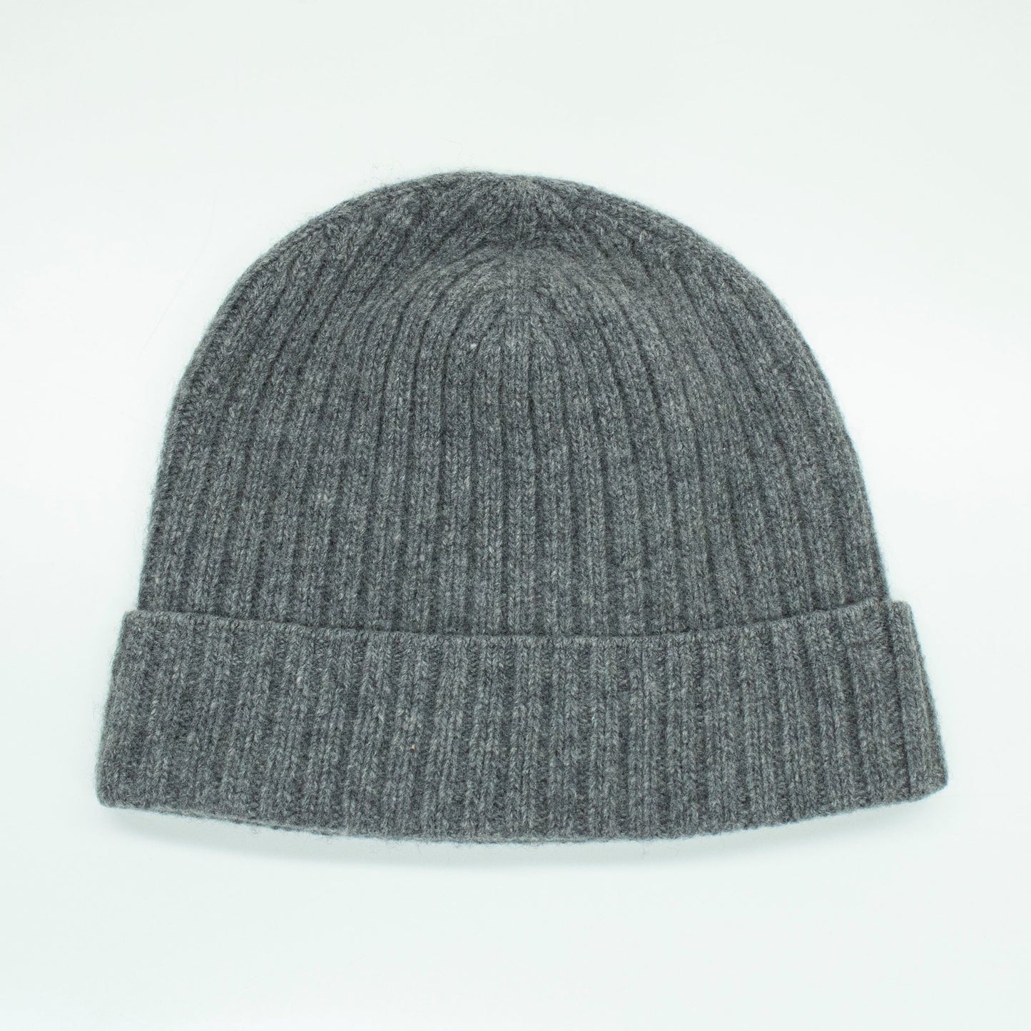 CASHMERE RIBBED HAT-2