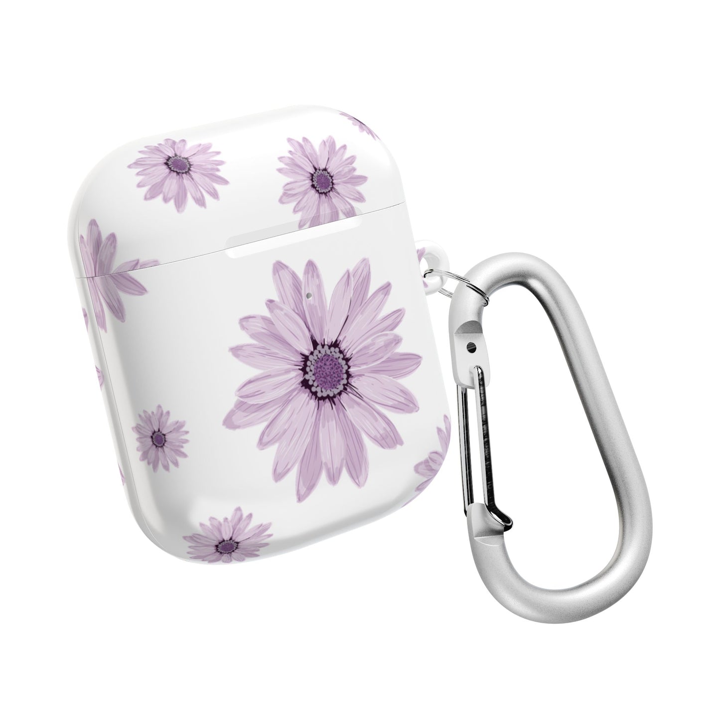 Chic Floral AirPod Cases, Stylish Accessories, Flower Pattern, Gifts for Her, Trendy Tech, Aesthetic Earbud Covers