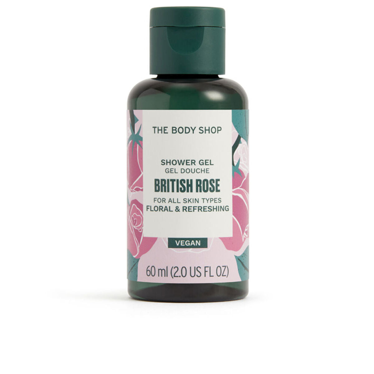 Shower Gel The Body Shop BRITISH ROSE 60 ml-0