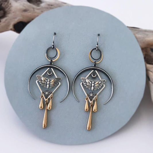 New Retro-style Personalized Hollow-out Casual Earrings