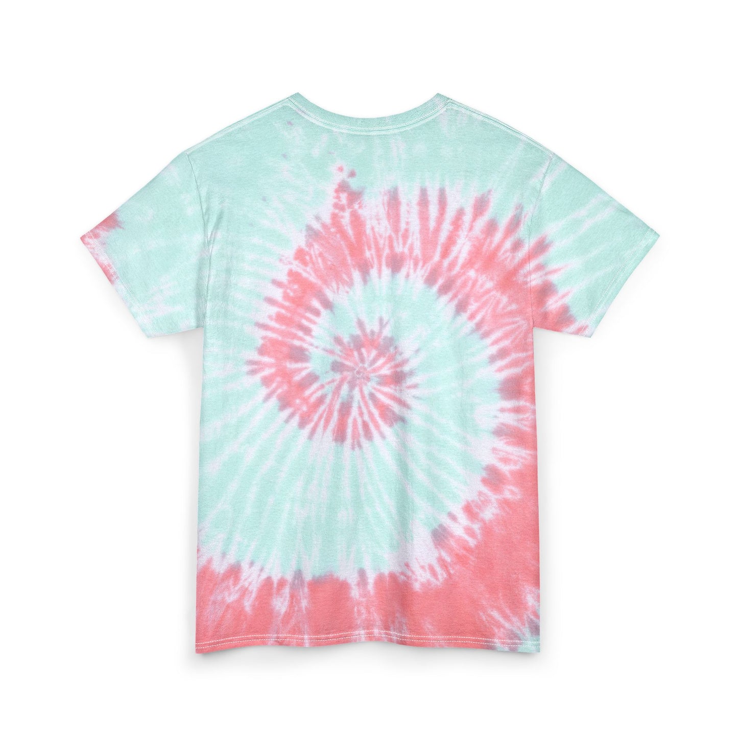 Tie Dye Tee — "Somebody Loves You" Pastel Heart Graphic