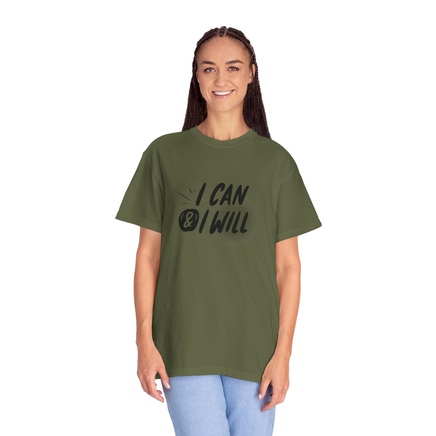I Can & I Will Motivational T-Shirt - Unisex Graphic Tee