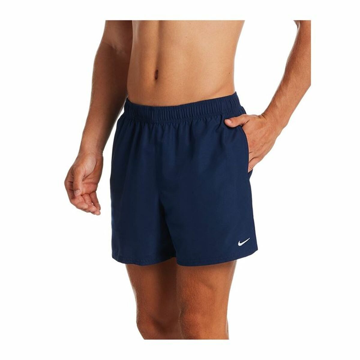 Men’s Bathing Costume Nike 5" Volley Short Blue Dark blue-0