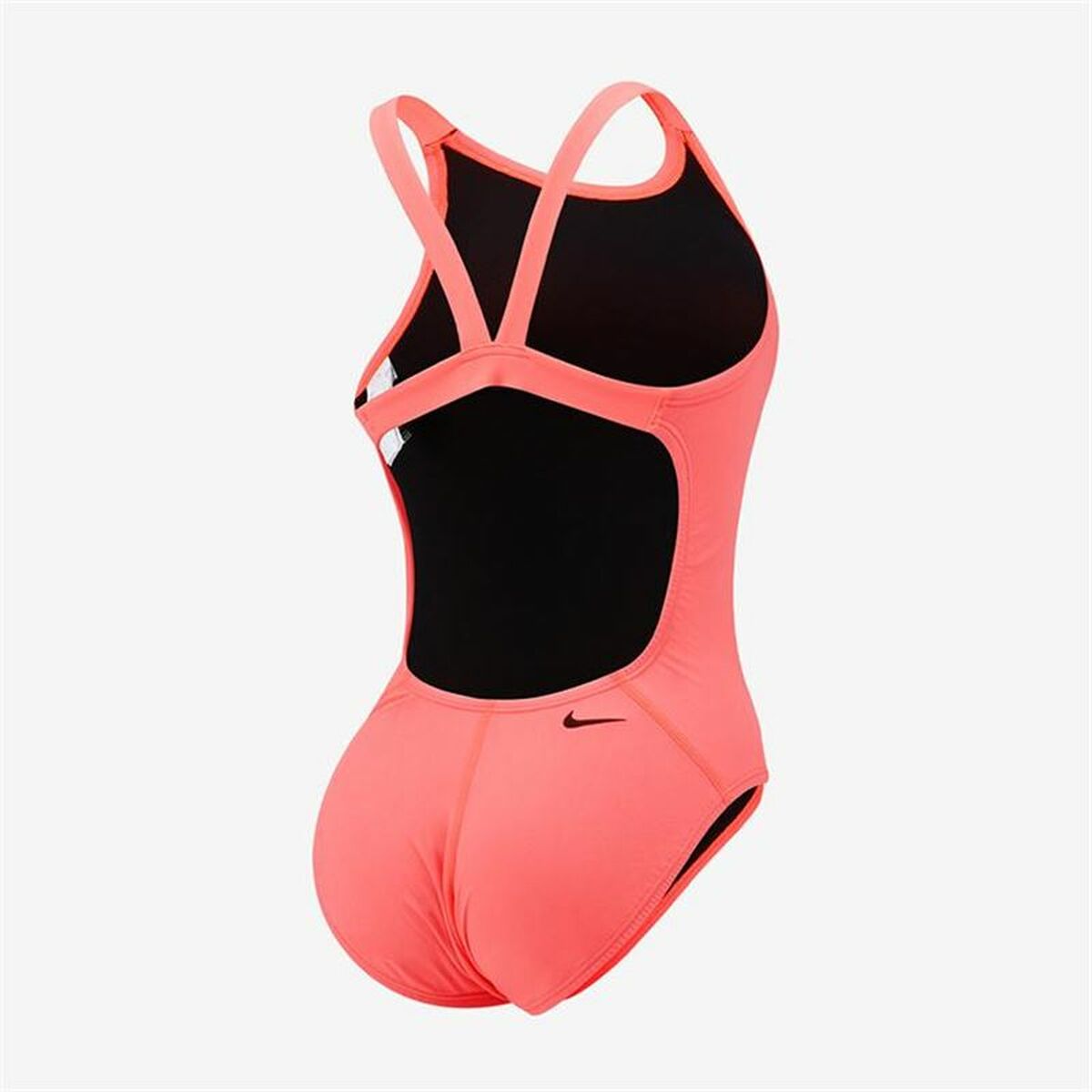 Women’s Bathing Costume Nike Hydrastrong Salmon Coral-1
