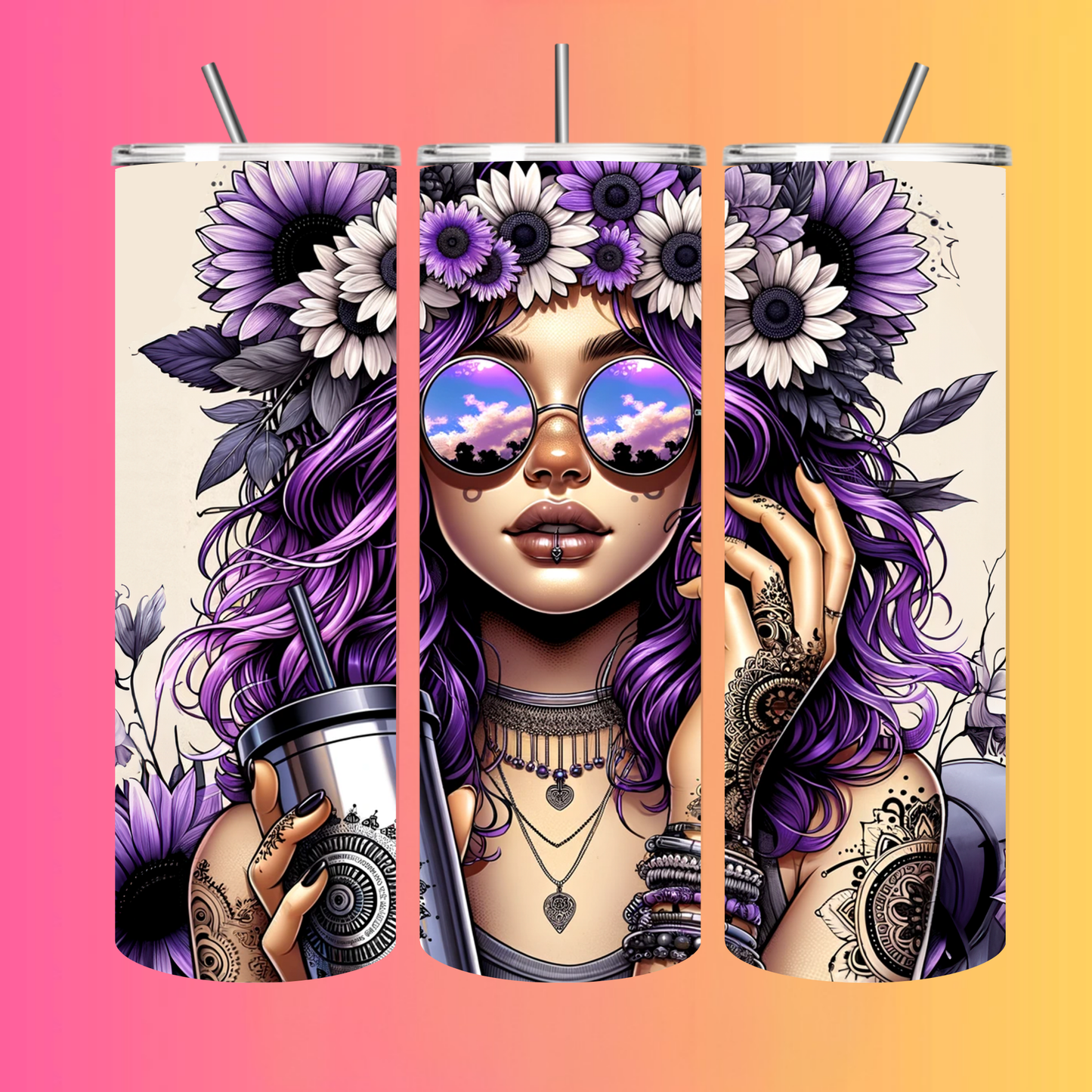 Festie Tumblers For EDM Rave Festivals