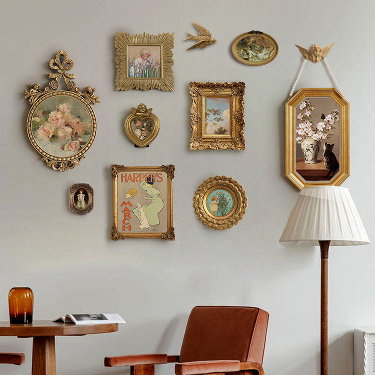 Set of 10 Retro Wall Painting-3