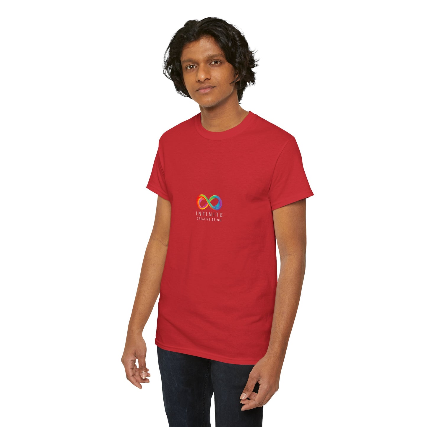 Colorful Infinite Creative Being Unisex Tee, Inclusive Fashion, Everyday Casual Wear, Gift for Friends