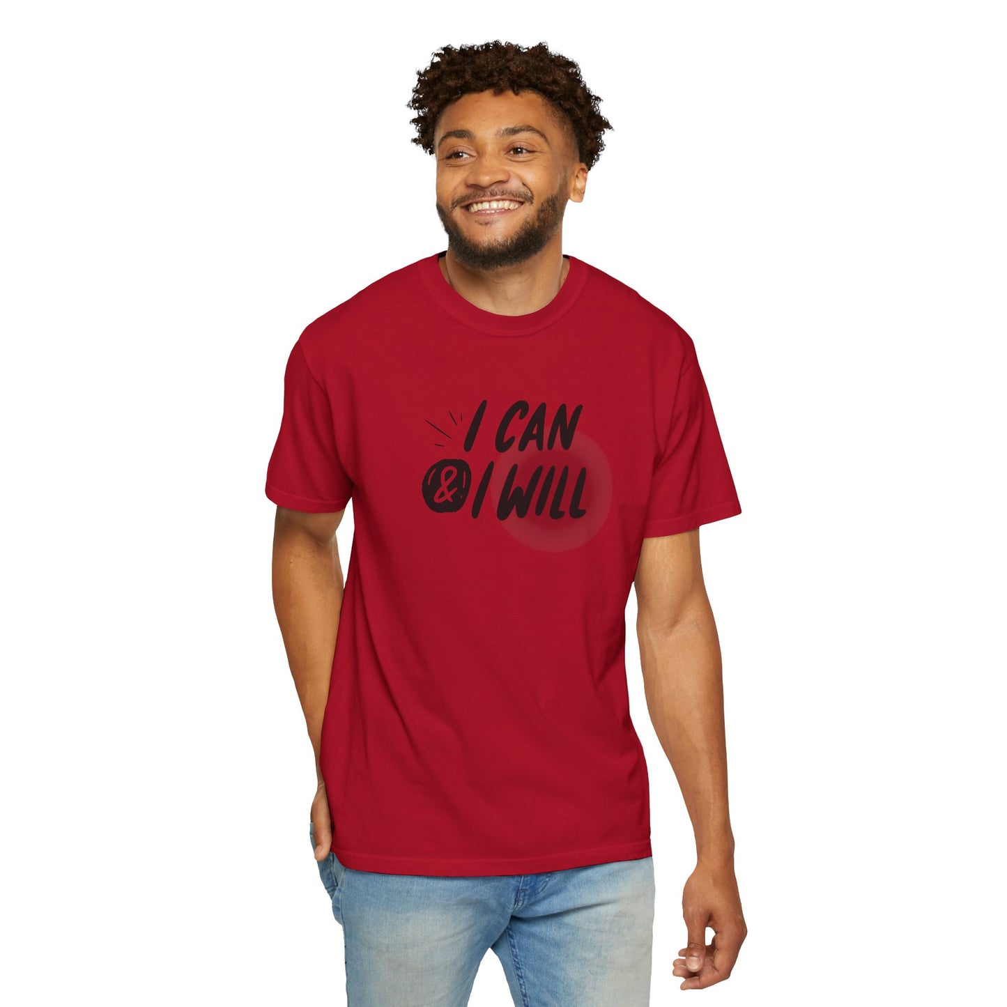 Motivational T-Shirt - Unisex Garment-Dyed Tee, Inspiring Quote, Gift for Friends, Workout Gear, Positive Affirmation Apparel