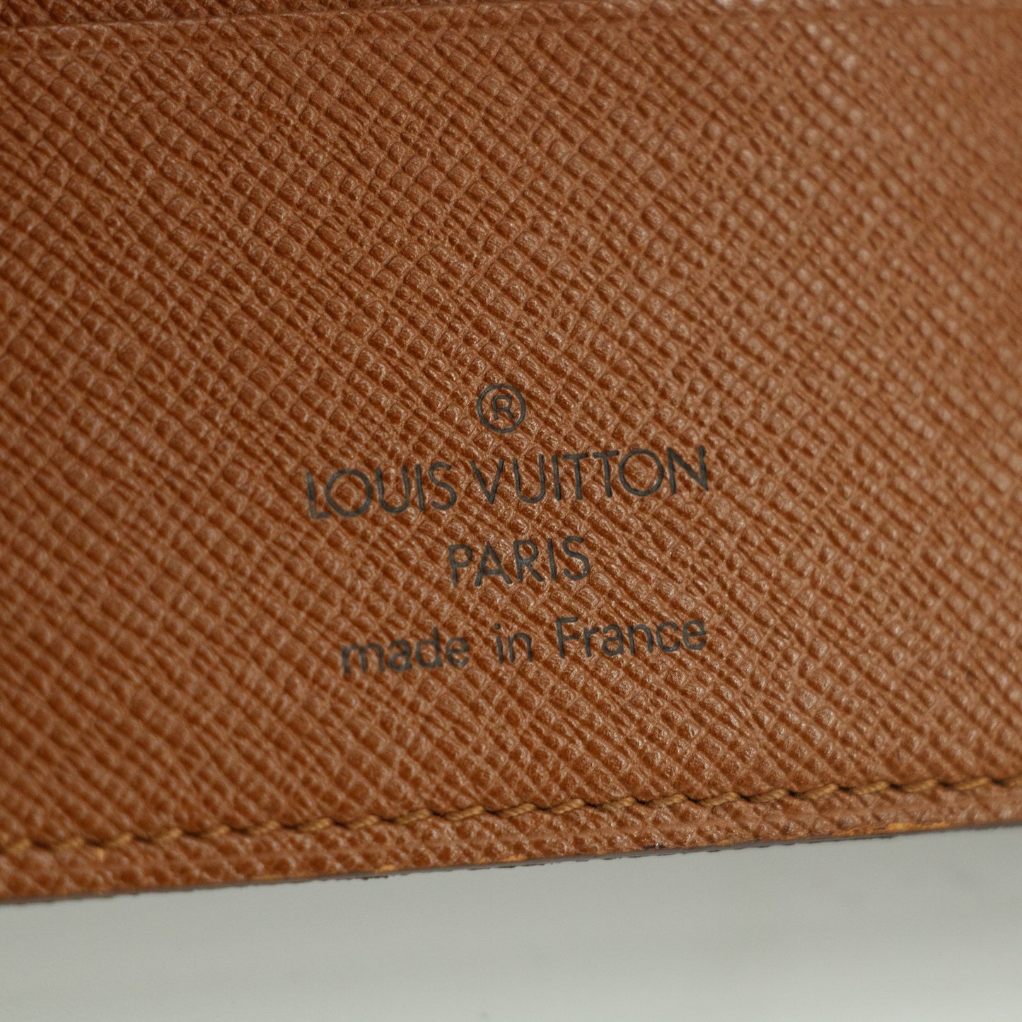 Louis Vuitton Monogram Canvas Porte Papier Zippe Compact Wallet #5146