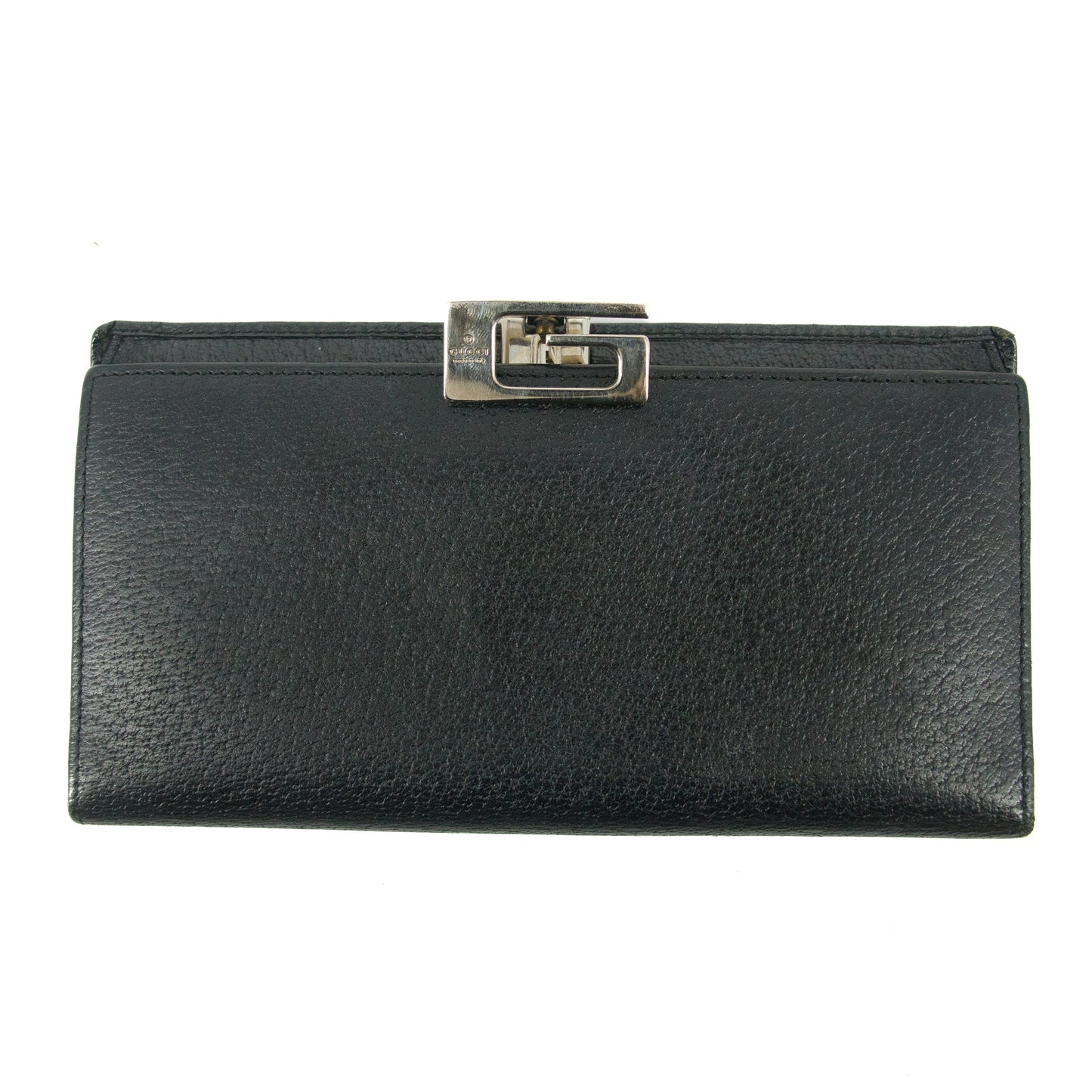 Gucci Black Leather Long Wallet #5150