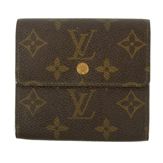 Louis Vuitton Monogram Canvas Elise Compact Wallet #5152