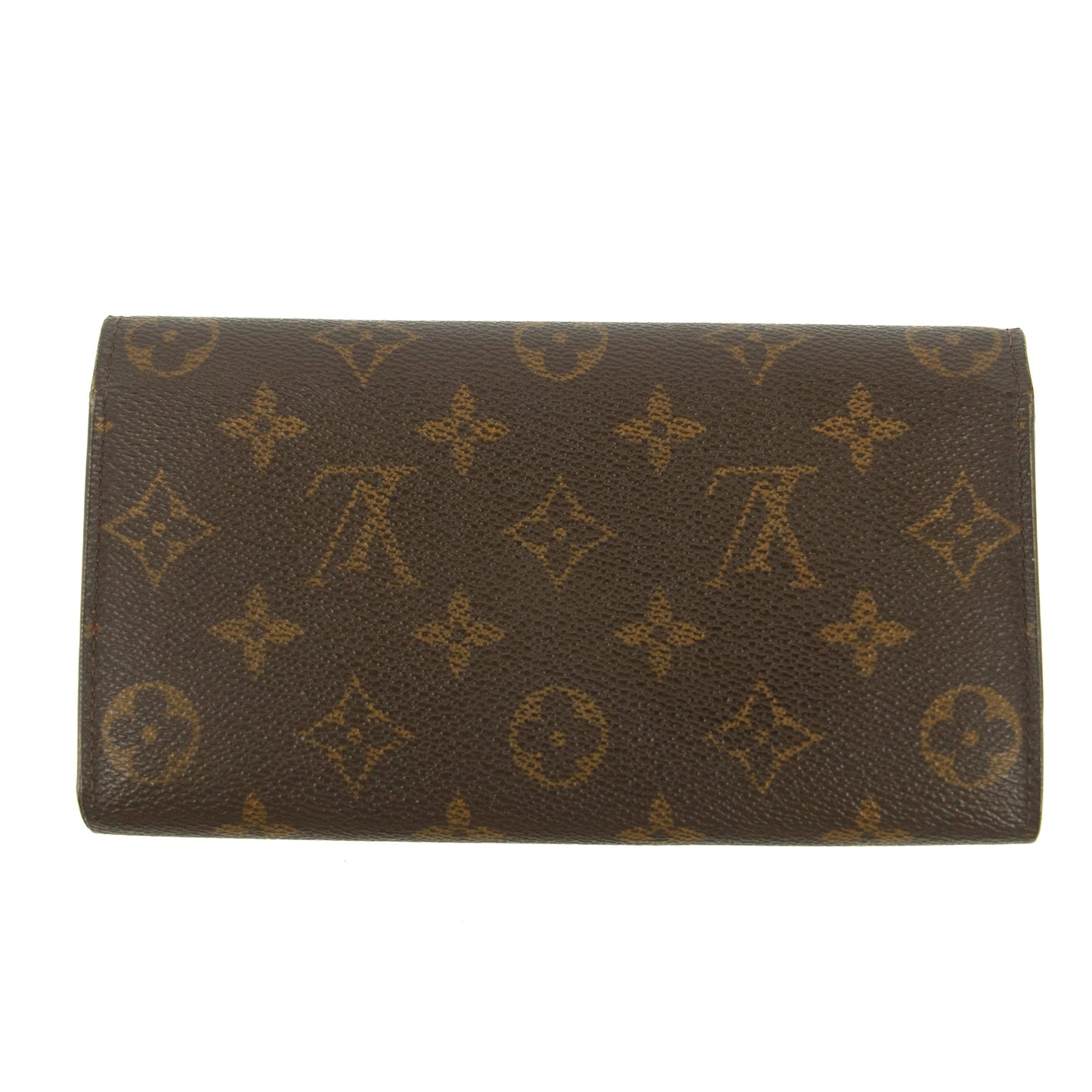 Louis Vuitton Monogram Canvas Sarah Long Wallet #5153